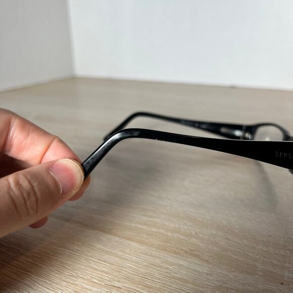 Versace Mod.3091-B GB1 Eyeglasses Black Rhinestone Frames 51-15-135 - Picture 4 of 10